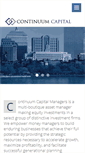 Mobile Screenshot of continuumcm.com